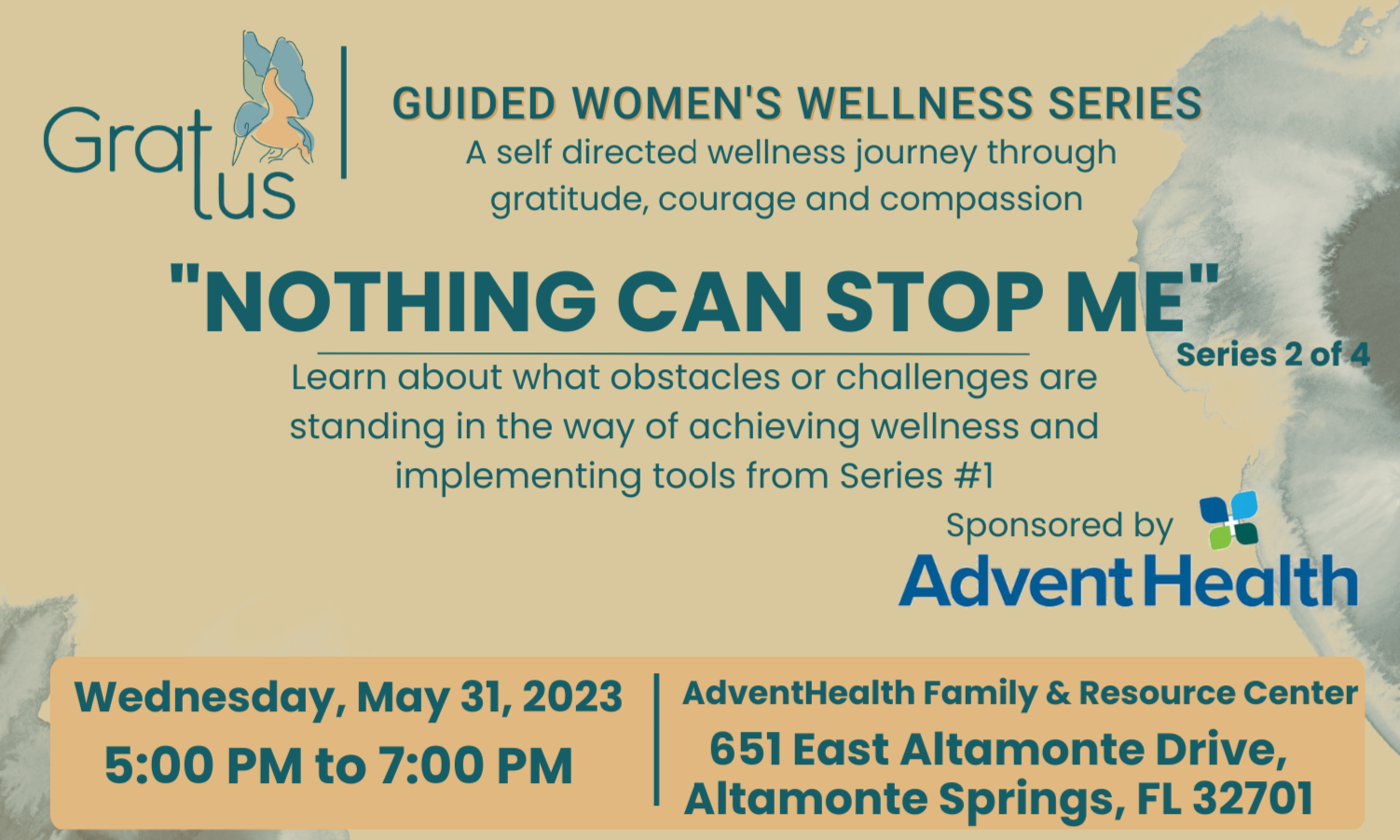 Gratus Announces Date For Second Session Of Guided Women S Wellness