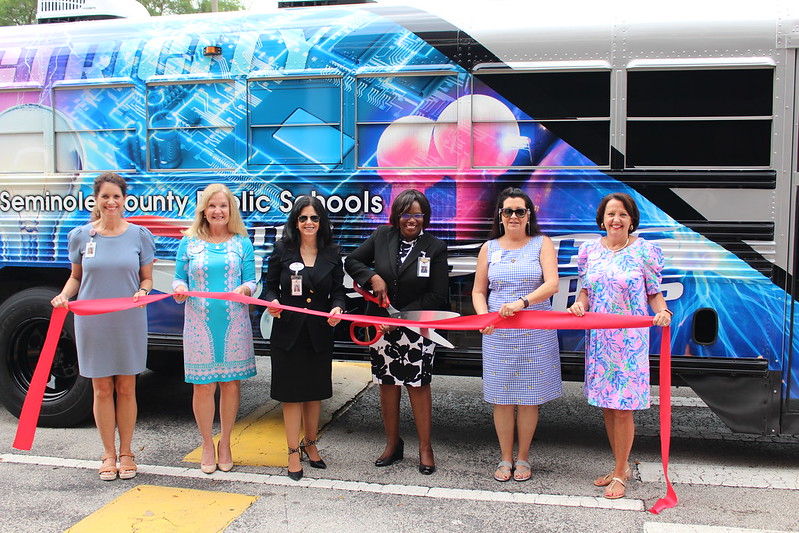 SCPS launches Third Physics Bus: The Electricity & Magnetism Bus ...