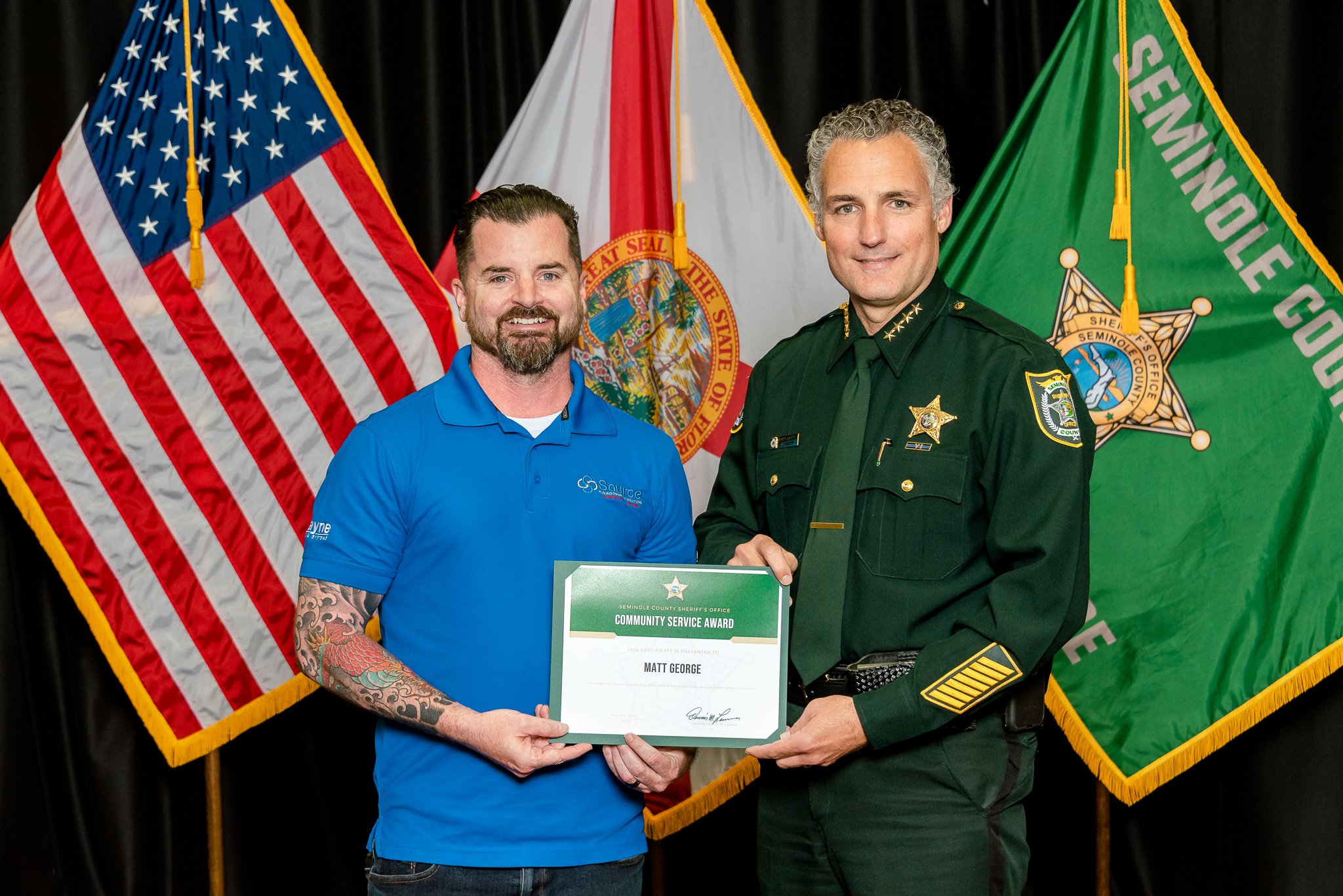 Seminole County Sheriff’s Office held Member Recognition Ceremony